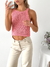 Imagen de Top tejido calado cuello halter ROBBIE
