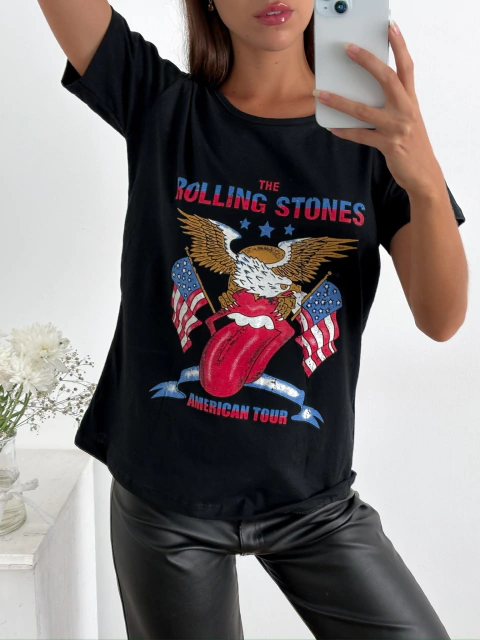 Remera algodon Rolling Aguila RollAgKap