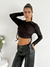 Remera morley brush lateral con frunce Ronda