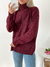 Sweater poleron rombo y tajos Rutherford
