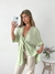 Blusa Kimono oversize lino spandex para anudar Sahara en internet