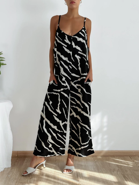 Mono fibrana con bolsillos Santorini