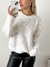 Sweater trenzado con rombos Sarajevo
