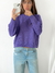 Sweater trenzado con rombos Sarajevo - comprar online