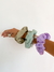 Colita de Pelo Scrunchies Pack x 5 color surtido - tienda online