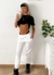 Jogger rustico chupin con recorte Sendai - BENKA