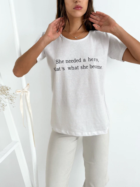 Remera algodon She needed neekap