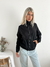 Campera bengalina holgada cuello alto y bolsillo ojal Shirak - comprar online