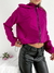 Campera parachute con capucha, recorte curvos y cintura ajustable Spritz en internet