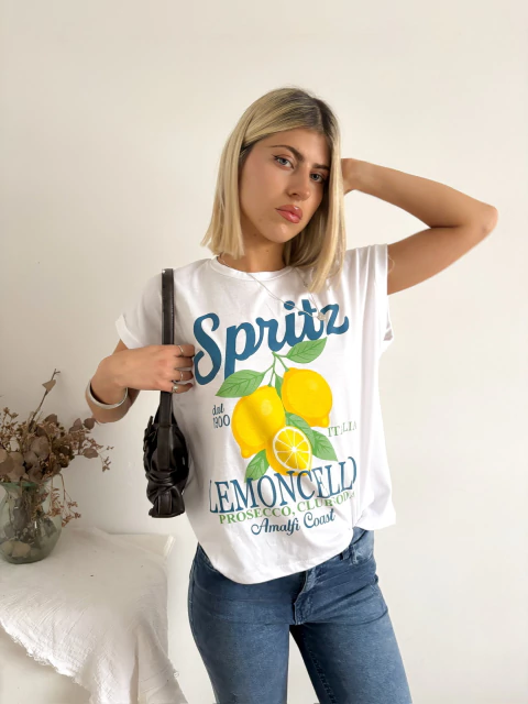 Remera amplia manga rebatible Spritz - comprar online