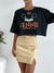 Remera algodón manga oversize ancha al corte Tennis - comprar online