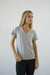 Remera lisa escote "V" Virtual - comprar online