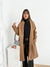 Tapado abierto de paño oversize con bolsillos laterales Watford - comprar online