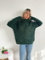 Sweater polera amplio figuras en pecho Werner - comprar online