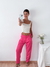 Pantalón sastrero con pinzas y cintura cruzada Worcester - comprar online
