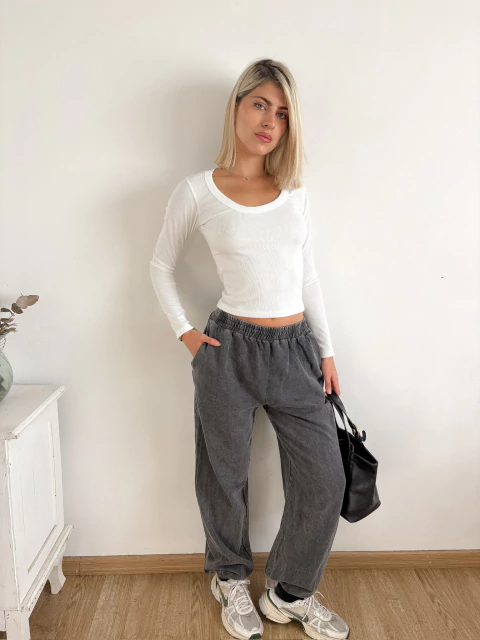 Jogger rustico gastado amplio con puño Zambia - comprar online