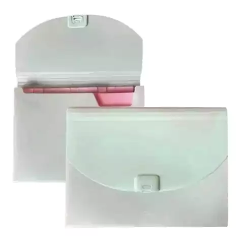 CLASIFICADOR FW A4 13 SEP PASTEL CON BOTON FBB11-W