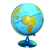 GLOBO TERRAQUEO 257 W BASE PLASTICA 25 CM