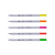 MICROFIBRA FILGO LINER 038 FLUO X 5 - comprar online