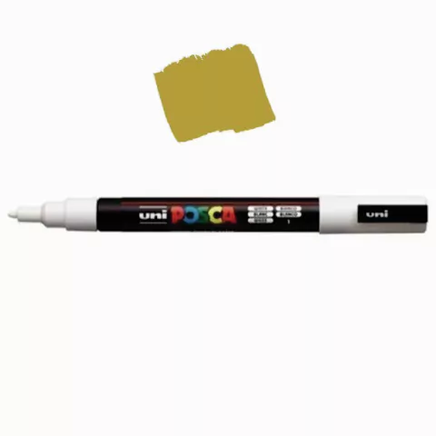 MARCADOR POSCA PC 5M ORO