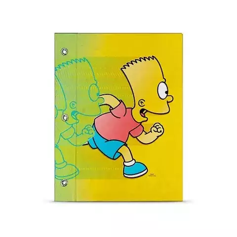 CARPETA N 3 CORDON MOOVING LOS SIMPSONS