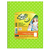 CUADERNO EXITO N 1 LUNARES FONDO VERDE MANZANA X48 RAY
