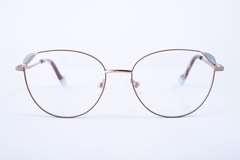 Anteojo de Receta para Mujer 11029 Nude/Celeste - Optica Sigma