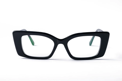 Anteojo de Mujer - Marco grueso negro - Mod. 5328, BIB