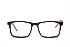 Anteojo de Receta para hombre Negro/Rojo - Modelo 42106