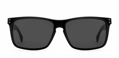 Anteojo de Sol Polarizado - Modelo Way Back Negro Brillo- Vulk