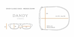 Anteojos con Iman - Dandy Classic Chico Negro Opaco - comprar online