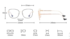 Anteojo de Receta para Dama - Modelo 82025 en internet