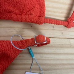 Biquíni Cortininha Textura Angra - Doce Onda Beachwear