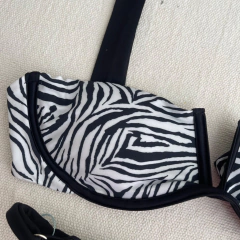 Biquíni Aro Duplo Zebra Bruna - comprar online