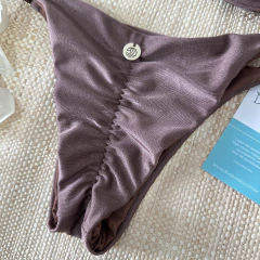 Biquíni Aro Estruturado Leblon Cacau