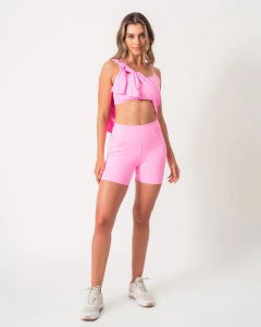 Shorts Slim Curto Rosa Bebê Alice - comprar online