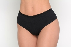 ART. 62309 - CULOTTE LESS DE ALGODON LYCRA CON PUNTILLA EN CINTURA. en internet