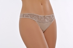 ART. 1549 - COLA LESS TIRO BAJO DE MICROFIBRA ULTRA SUAVE Y ENCAJE. - comprar online
