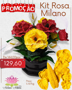 KIT FRISADORES ROSA MILANO