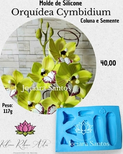MOLDES DE SILICONE ORQUIDEAS KIT JOCIARA SANTOS 13 PÇ + BRINDE