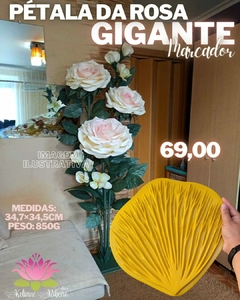MARCADOR PÉTALA DA ROSA GIGANTE na internet