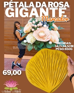 MARCADOR PÉTALA DA ROSA GIGANTE - comprar online