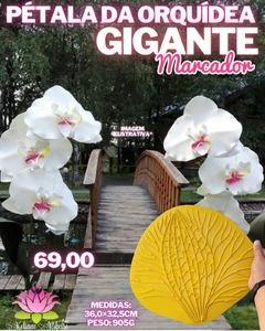 MARCADOR PÉTALA DA ORQUÍDEA GIGANTE - comprar online