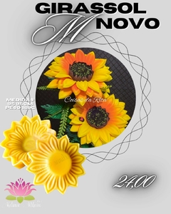 FRISADOR DE RESINA KIT GIRASSOL NOVO 4 PÇ - comprar online