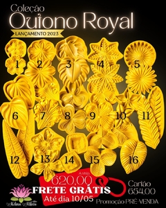 KIT FRISADORES, COLEÇÃO OUTONO ROYAL 2023 16 PÇ