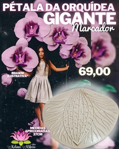 MARCADOR PÉTALA DA ORQUÍDEA GIGANTE