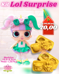 KIT LOL SURPRISE - Keliane Ribeiro Artes