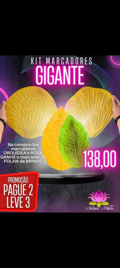 KIT MARCADORES GIGANTES + BRINDE MARCADOR DA FOLHA