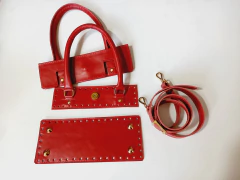 Kit couro Stella couro vermelha - comprar online