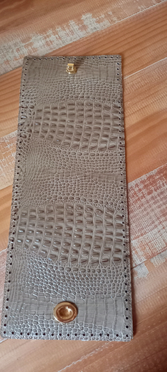 Kit base bolsa couro Provença croco rami na internet